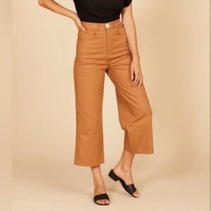 Whimsy + Row Flora Wide Leg Pants Size 32